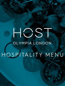 hospitality menu