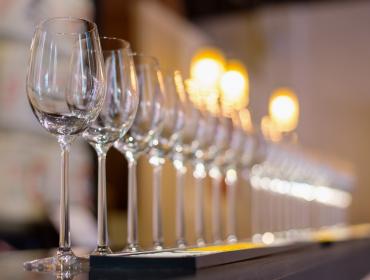 wine glasses