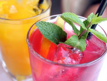 ice cube drink